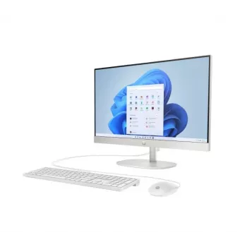 HP All-in-One 24-cr0242ng 23,8 FHD Touch, Core i3-N300, 8GB RAM, 256GB SSD, DOS, White