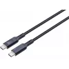 AUKEY CB-MCC102 USB Cable 1.8m USB C Black 480 Gbit/s
