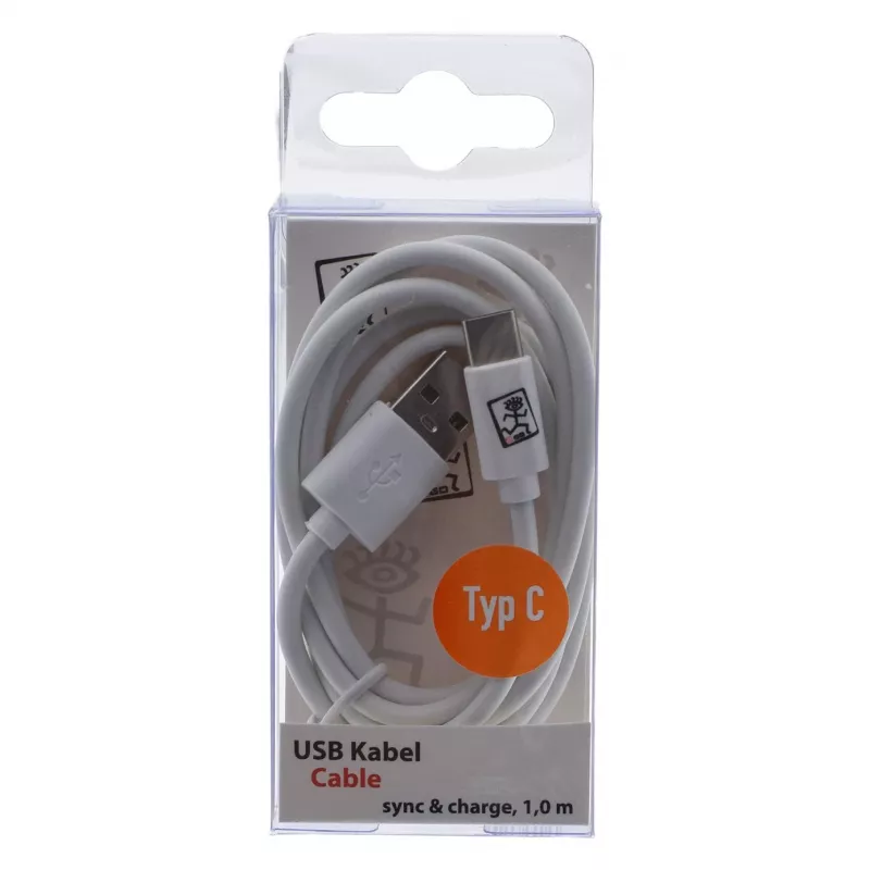 USB cable 2GO 795925 1m Micro-USB B USB C USB 3.2 Gen 1 White