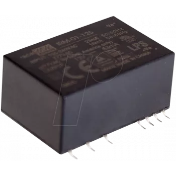 Power adapter/inverter mean well IRM-01-3.3S, 1 W, 3.3 V output, 0.3 A, input 85–305 V