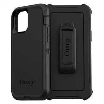 OtterBox Defender Case for iPhone 12 and iPhone 12 Pro Black