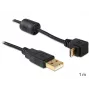 USB Cable DeLOCK USB2.0 1m Micro-USB B Black