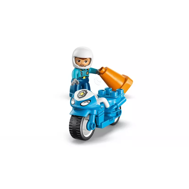 LEGO DUPLO 10471 Blue Police Motorcycle