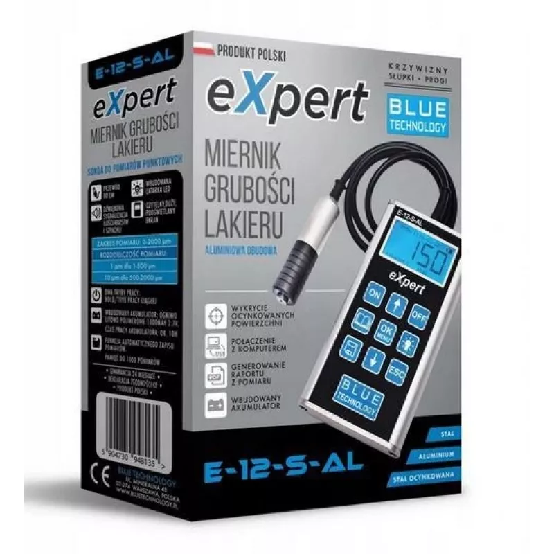 PAINT THICKNESS GAUGE E-12-S-AL (eXpert)