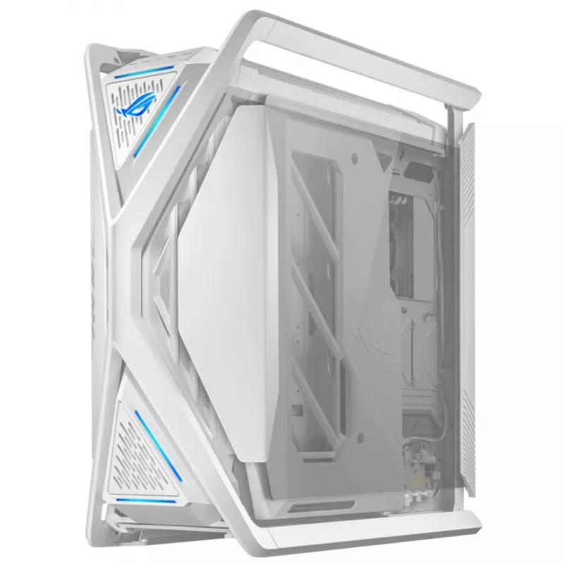 ASUS ROG GR701 Hyperion White, PC, White, ATX, EATX, micro ATX, Mini-ITX, Aluminium, Multi, Front