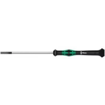 Wera electronics and precision mechanics Slotted Screwdriver 2035 Blade Width: 2.5 mm Blade Length: 40 mm (05117997001)