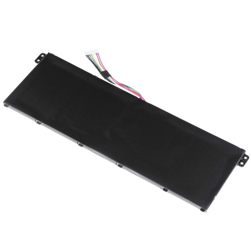 Battery Green Cell AC52 for Acer Aspire E11 ES1-111M ES1-131 E15 ES1-512 Chromebook CB3-111 CB5-311, 11.4V 2200mAh Li-Ion, 3 cells, black