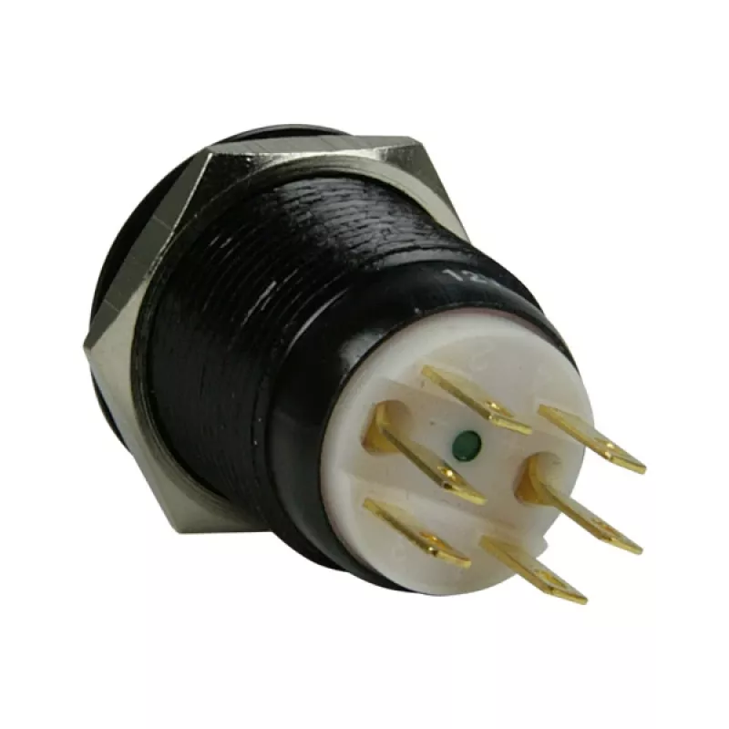 Computer case part Lamptron LAMP-SW1912L-H — steel black, diameter 2.2 cm, single piece