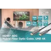 HDMI AOC Hybrid Fiber Optic Cable Digitus AK-330125-100-S