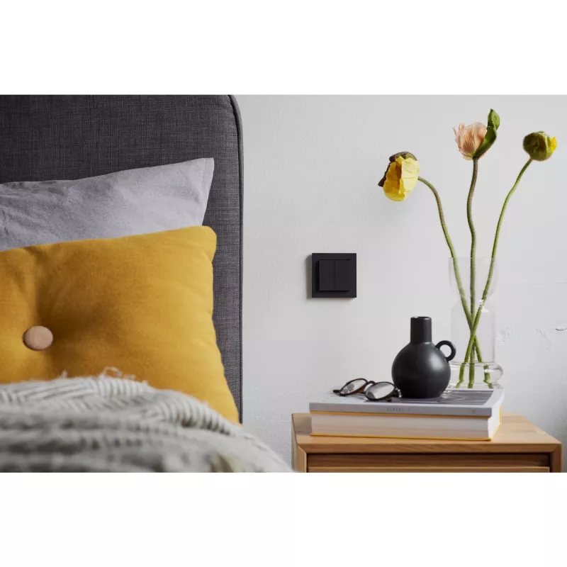 Wireless Light Switch Senic Friends of Hue Anthracite 81x81x17 mm