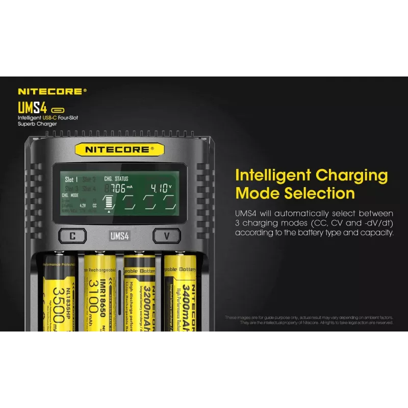 Charger Nitecore UMS4