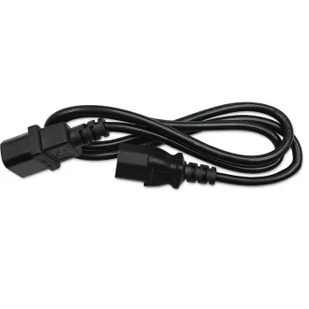 Power extension cable QOLTEC 50459 IEC C13 to C14 1.5m