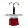Bialetti Mini Express Magritte Moka pot Red, Silver