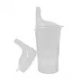 Safety cup for eating and drinking - Transparent