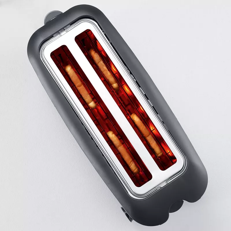 Severin Toaster 4 slice stainless steel AT 2509 (AT2509)