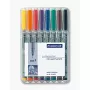 Marker Staedtler 316 WP8 Black Blue Brown Green Orange Red Violet Yellow