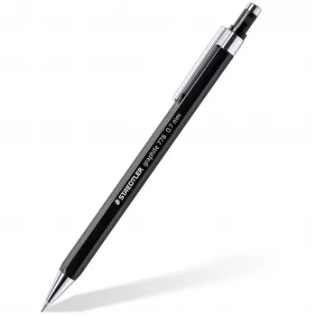 Mechanical pencil Staedtler 778 07-9, hexagonal shaft, black, 0.7 mm lead