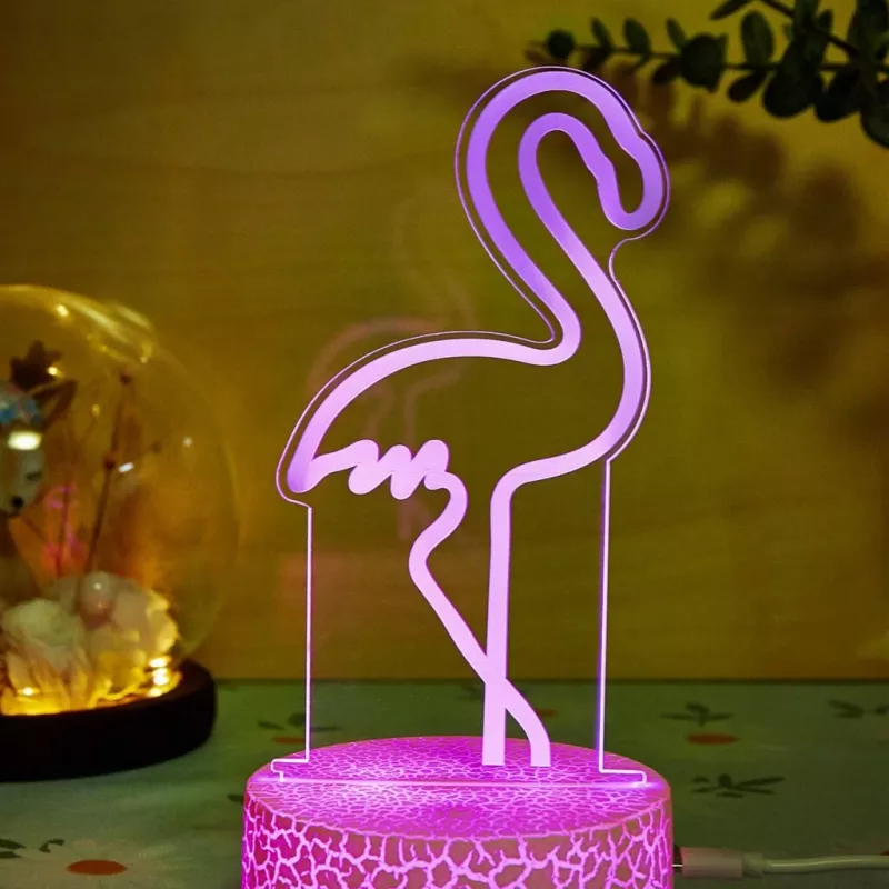Table/Decorative LED lamp MANTA SNL119RGB RGB 3D animal-shaped light for interior decoration