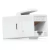 UBIQUITI CAT6 KEYSTONE COUPLER, 12-PACK. PASS-THROUGH CAT6 KEYSTONE COUPLER FOR CONNECTING PRE-TERMINATED ETHERNET CABLES SEAMLESSLY