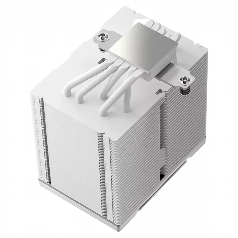 Processor air cooler DeepCool AK500 G2 WH, 120 mm fan, max air pressure 3.33 mmH2O, 117×129×159 mm, white