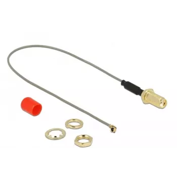 Coaxial Cable DeLOCK 89833 0.2m SMA MHF Grey
