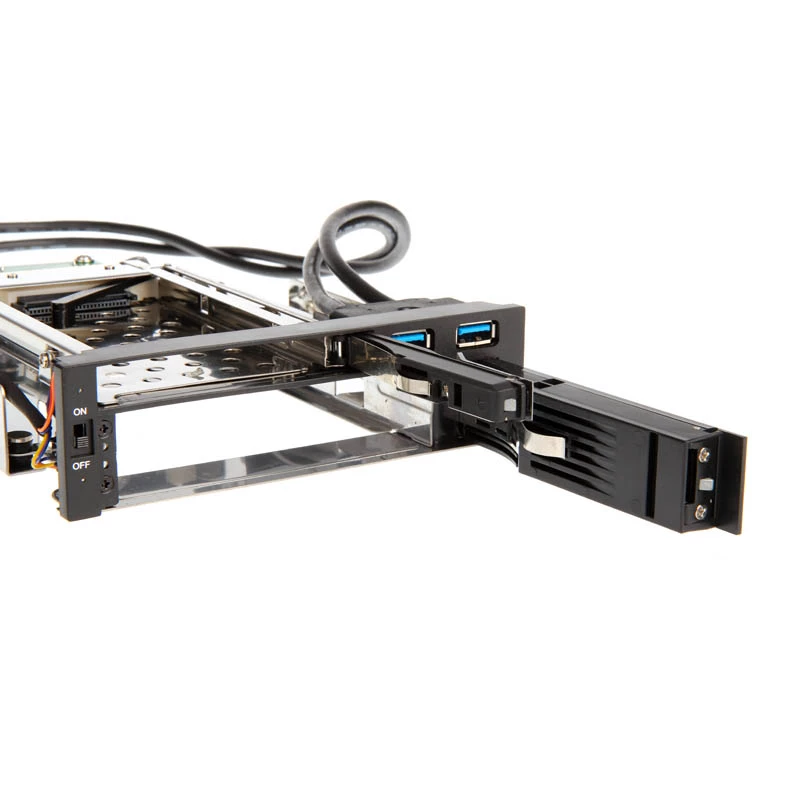 Akasa AK-IEN-01 drive bay panel 2.5/3.5 Black