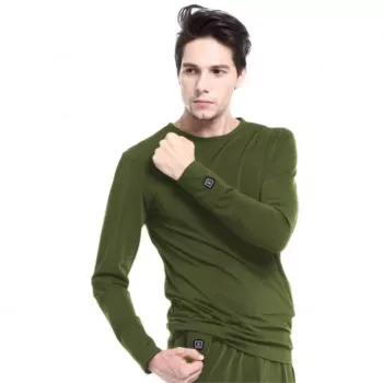 Blouse Glovii GJ1CXL Crew neck Long sleeve Elastane Polyester