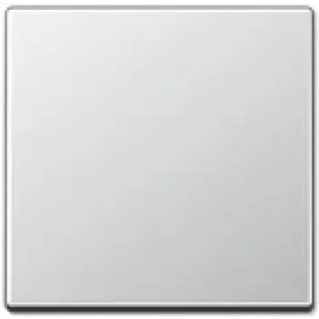 Jung A 590 AL wall plate cover, aluminium finish, compatible with 501/502/503/506/507 series