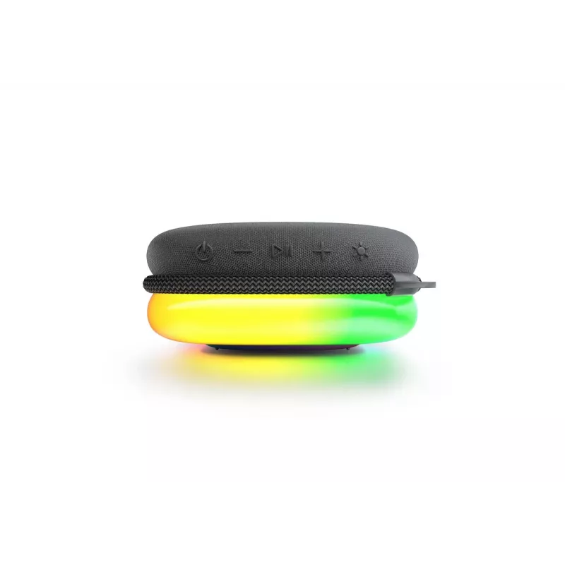 Bluetooth speaker Philips TAS2307BK/00 with integrated lights, wireless audio playback