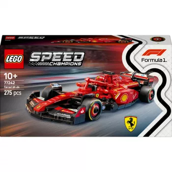 LEGO Speed Champions Ferrari SF-24 F1 Racing Car set 77242 — 275 pcs, 1 minifigure, 10+ yrs
