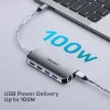 USB-C Hub Unitek D1122A01 with 2x HDMI 4K and 100W Power Delivery