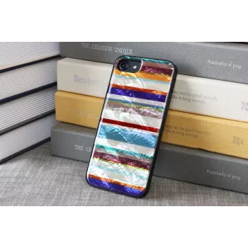 Protective case iKins for Apple iPhone 8/7 — black equator design