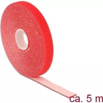 hook/loop fastener DeLOCK 18719 Red