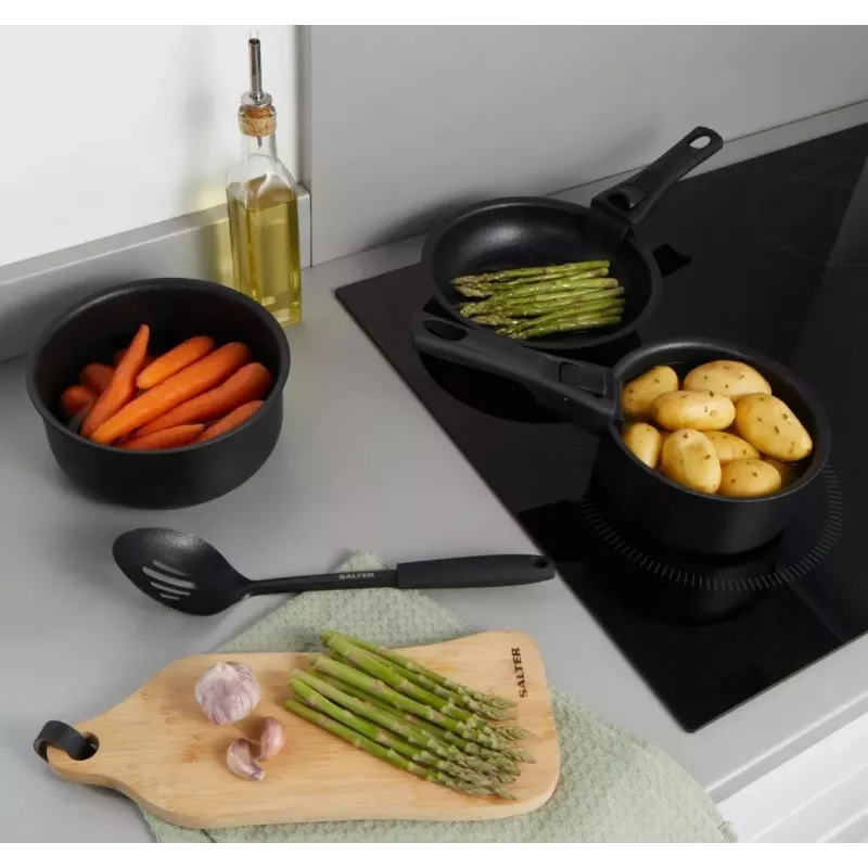 Cooking Tool Set Salter BW12055IS 14-piece stainless steel kitchen utensils
