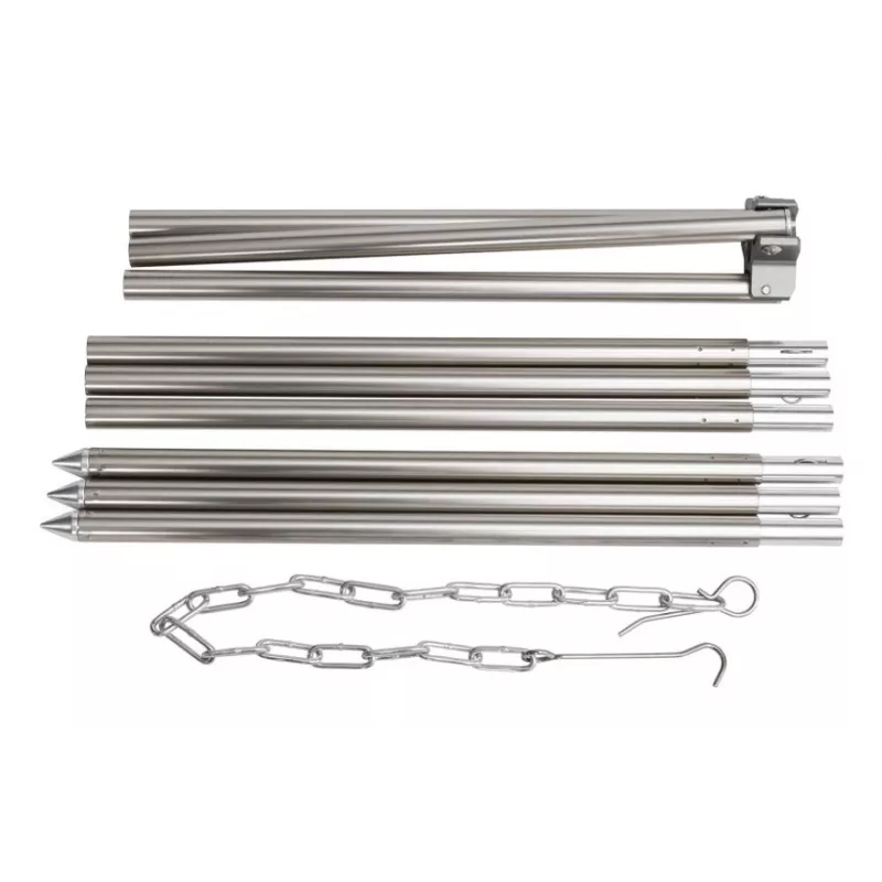 Tripod Easy Camp Campfire Aluminium Tripod — aluminium, 0.99 kg, silver