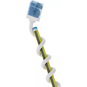 Networking Cable Goobay 74284 RJ-45 Cat6a 0.25m White