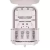 Extralink Fiber optic closure Mona 16 core White Plastic PVC