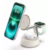 Wireless USB Charger Belkin Qi2 WIZ040KQSD — 25W, USB power, 1.5 m cable, white, for smartphone smartwatch headphones fitness tracker