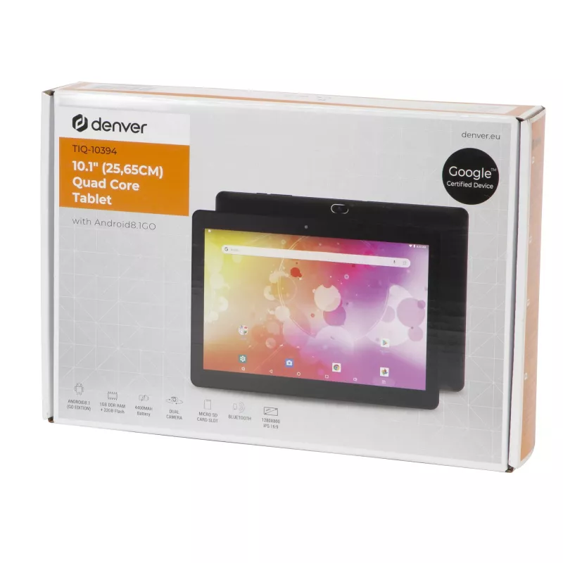 Tablet Denver TIQ-10394 10.1 inch 1.2 GHz 1 GB RAM 32 GB Android 8.1 Go