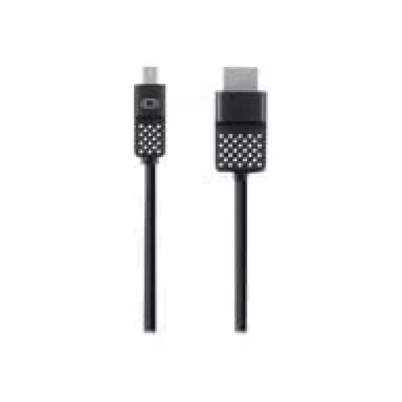 Mini DisplayPort to HDTV Cable, 1.8 m, Mini DisplayPort, HDMI, Male, Male, Black