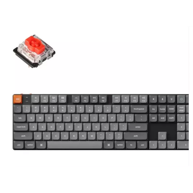 Wireless mechanical keyboard Keychron K5 MAX Black Low Profile