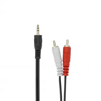 Audio Cable 3.5 mm Male to 2 X RCA Male SBOX
