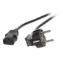 EFB-Elektronik Power Lead Grounded Plug 90°- C13 180° black 2,0 m, 3 x 0,75 mm² Manufacturer: EFB Elektronik (EK504.2V2)