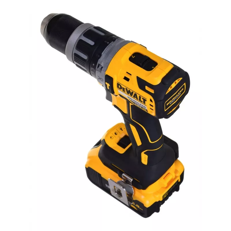 Power tool combo kit DeWALT DCK2080P2T-QW — 18V Li‑Ion 5Ah (2x), DCG405 grinder, drill/driver, M14 sanding disc thread, carry case
