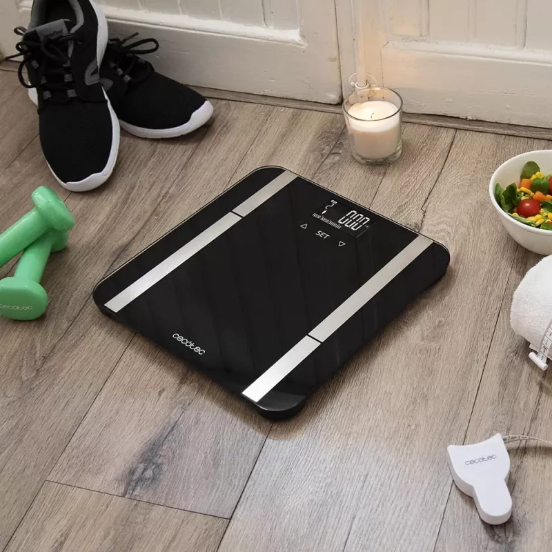 Cecotec | Smart Bathroom Scale | Surface Precision 9450 Full Healthy | Maximum weight (capacity) 180 kg | Accuracy 100 g | Black