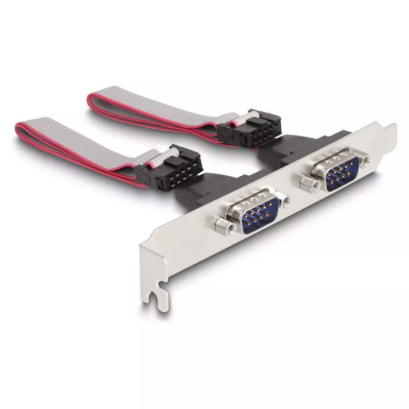 DeLOCK Mini PCIe Card full size to 2 x Serial RS-232 D-Sub 9 pin