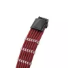CableMod C-Series PRO ModMesh 12VHPWR to 3x PCI-e Cable for Corsair - 60cm, dark red