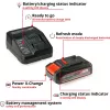 Power X-Change Battery-Jigsaw TE-JS 18/100 Li, 18Volt (Red/black, Lithium-Ion Battery 2,5Ah)