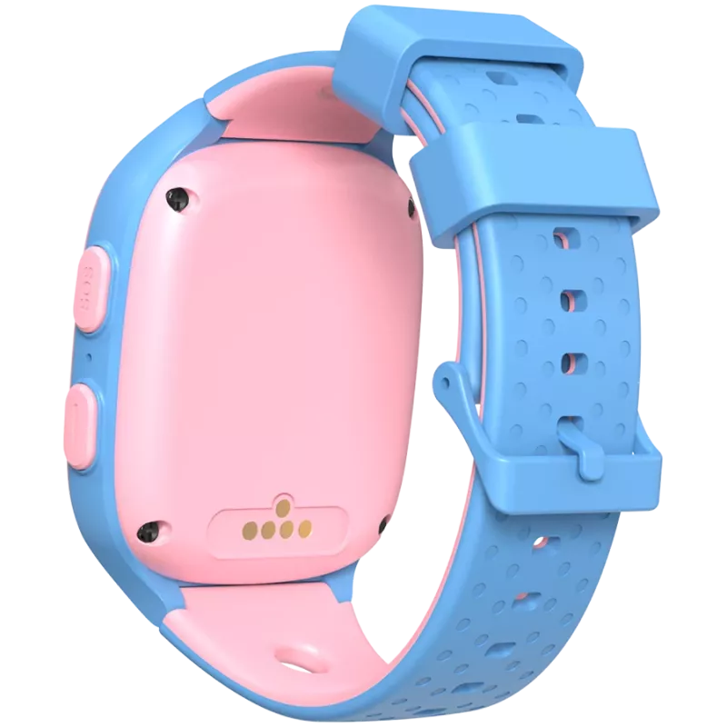 Canyon Kids Watch ZEFIR KW-49 E-SIM 4G GPS WiFi Video Music Games English learning, Pink&Blue