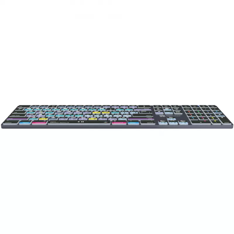 Logickeyboard LKB-RESB-TM-UK Office Bluetooth QWERTY Keyboard Grey Titanium